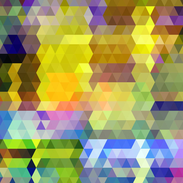 Vector Abstract Geometric Triangular Background. Trendy Triangle Polygonal Mosaic Template Pattern.  - Vektör, Görsel