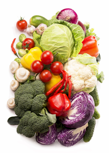 friss zöldségfélék gyűjteménye - Fotó, kép