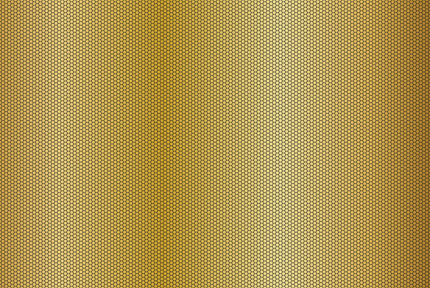 Arany háttér poligonális rács, absztrakt anyag háttér, modern rozsdamentes acél kreatív design sablonok, színes vektor illusztráció - Vektor, kép
