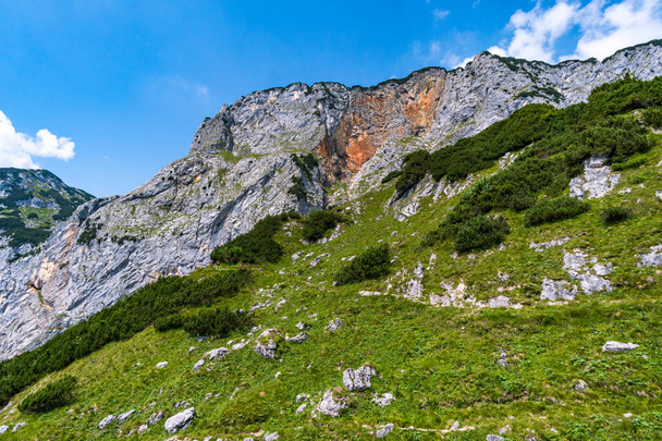 Wunderschöne Wanderung zum Salzburger Hochthron über den Thomas-Eder-Steig im Berchtesgadener Land - Foto, Bild