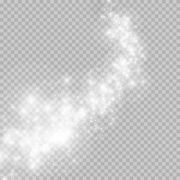 Luminous abstract vector effect, shining star - Vector, Image