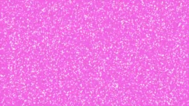 Roze abstracte achtergrond glitter glans - Video