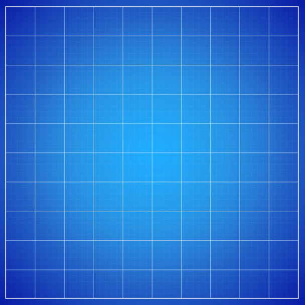 eenvoudige blauwdruk achtergrond met tabel lijnen - Foto, afbeelding