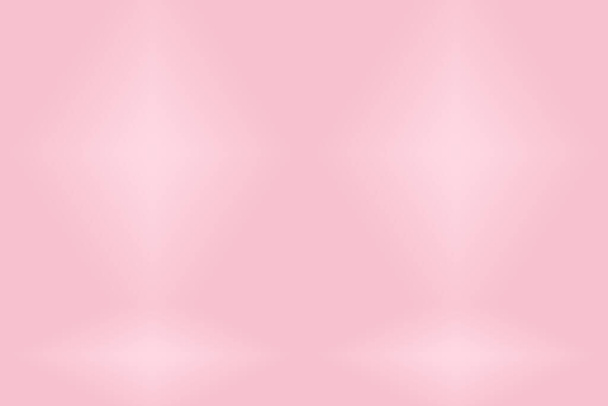 Tiivistelmä tyhjä sileä vaalea vaaleanpunainen studio huoneen tausta, Käytä montaasi tuotteen näyttö, banneri, malli. - Valokuva, kuva
