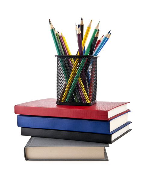 books and pencils - Photo, Image