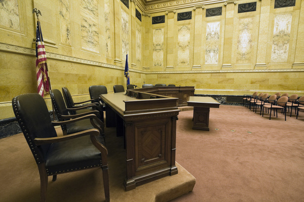 Sala de tribunal
 - Foto, imagen
