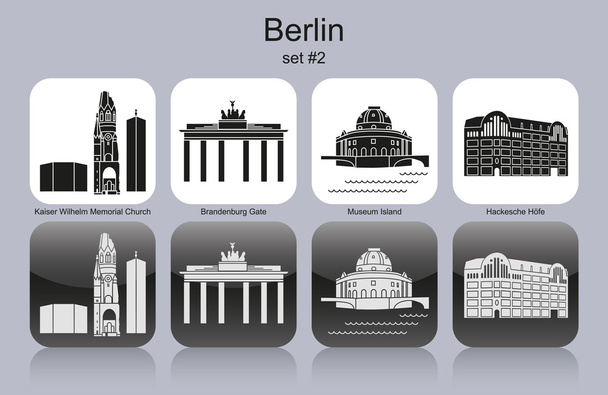 Берлін іконки
 - Вектор, зображення