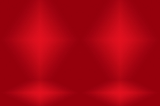 Absztrakt luxus puha piros háttér karácsony Valentin elrendezés design, stúdió, szoba, web sablon, Üzleti jelentés sima kör gradiens szín. - Fotó, kép