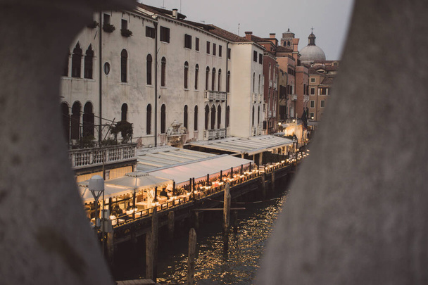 fantastic view on a town like venice - Photo, image