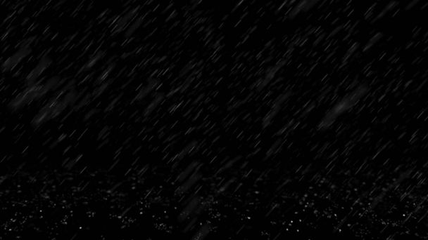 abstract pattern of rain falling against black background  - Photo, Image