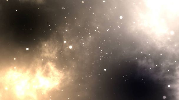 abstrakter Nebelhintergrund, Galaxie und Raumkonzept - Foto, Bild