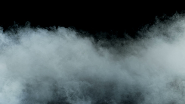 Foto di Real Smoke su sfondo nero - sovrapposizione realistica per diversi progetti. Nuvole nebbia, nebbia, nebbia, vapore
. - Foto, immagini