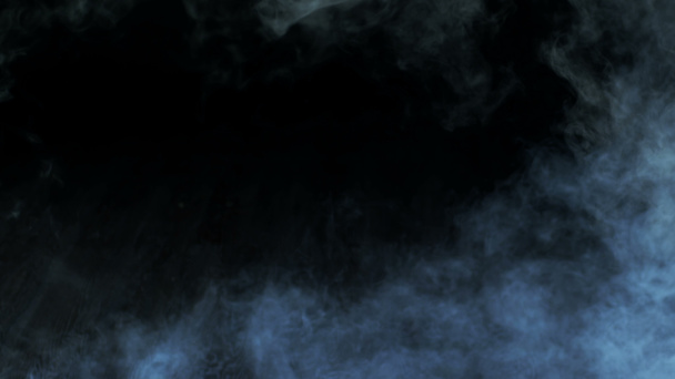 Foto de Nubes realistas sobre fondo negro oscuro. Cartel. Fondos de pantalla banner textura
. - Foto, Imagen