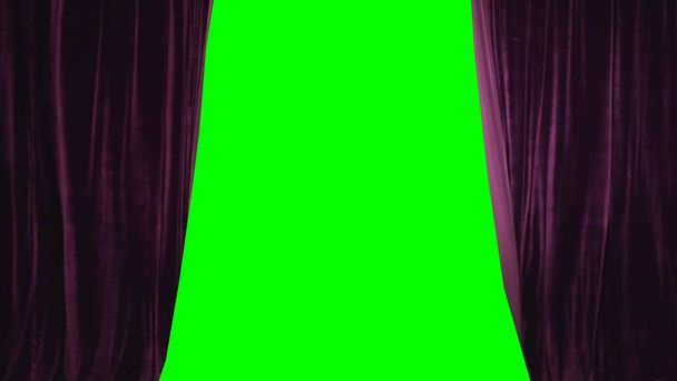 Real Velvet Cloth Stage silk Curtain. Curtain For theater, opera, show, stage scenes. Real Cinematic Curtain Photo. Glittering cloth. - Photo, Image