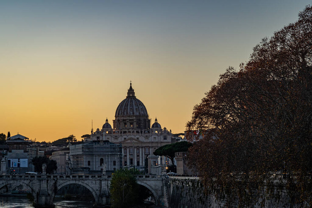 Погляд на чудове місто Рим, Італія. - Фото, зображення