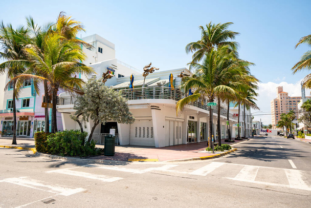 Wet Willies Bar Miami Beach Ocean Drive κλείσει για να αργή εξάπλωση του Coronavirus Covid 19 - Φωτογραφία, εικόνα