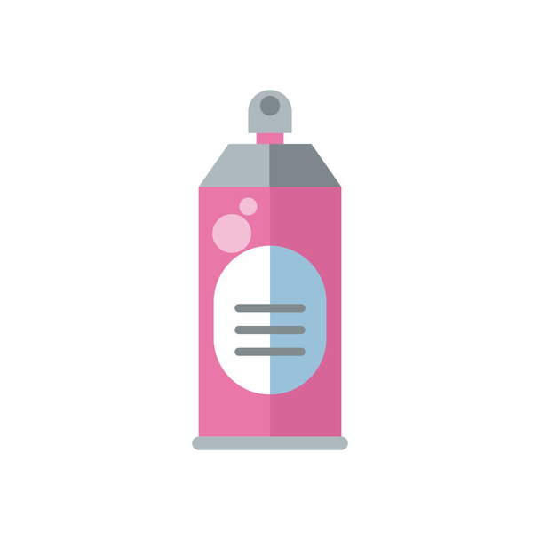 desinfectante spray botella producto estilo plano
 - Vector, Imagen