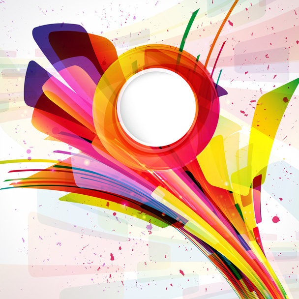 Multicolor abstract bright background. Elements for design. - Vecteur, image