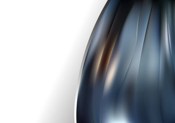 青合成ゴムフラクタル背景ベクトルイラストデザイン美しいエレガントなテンプレートグラフィックアートイメージ - ベクター画像