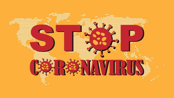 ウェブサイトやソーシャルメディアのためのコロナウイルスイラストベクトル - ベクター画像