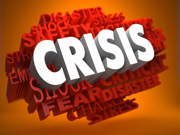 Crisis concept. - Foto, afbeelding