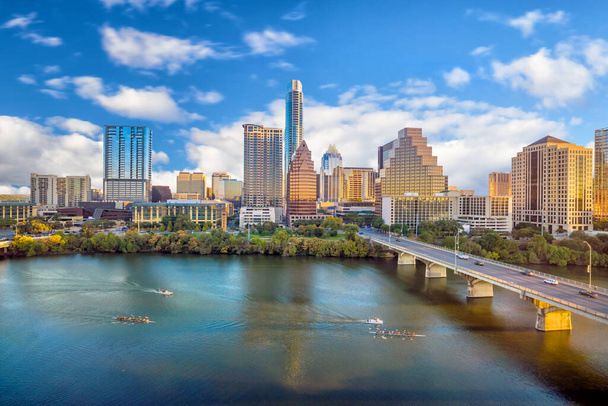 Downtown Skyline of Austin, Texas in Verenigde Staten - Foto, afbeelding