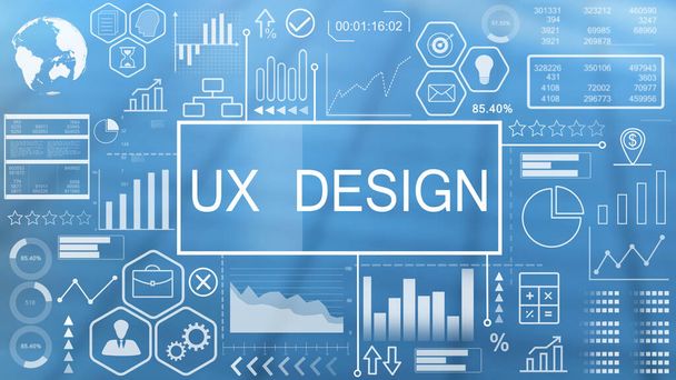 Дизайн UX, анімована Типографіка - Фото, зображення