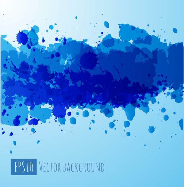 Kék Grunge háttér - Vektor, kép