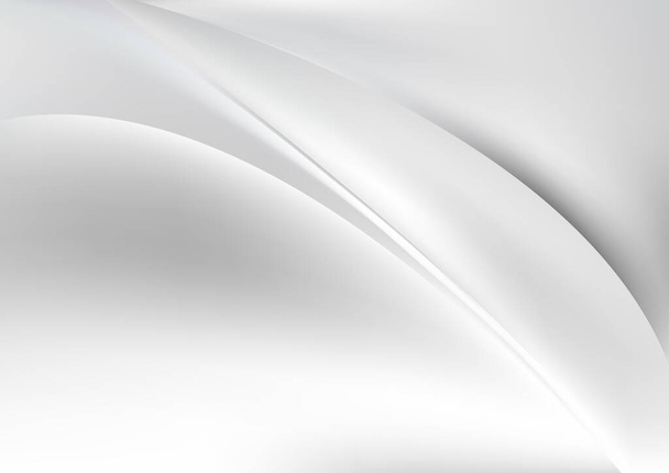 Fehér Anyag Ingatlan Soft Háttér Vektor Illusztráció Design Gyönyörű elegáns Template grafikai kép - Vektor, kép