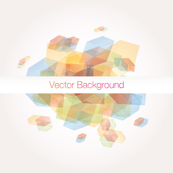 Abstract Background Banner - Wektor, obraz