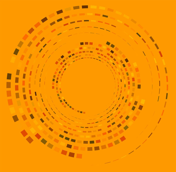 anel cíclico colorido, multicolorido e monocromático, ciclo concêntrico. espiral giratória, vórtice, turbilhão. abstrato circular, forma de laço radial, elemento sobre fundo colorido, fundo
 - Vetor, Imagem