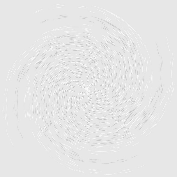 Mancha, mancha, monocromo gruñón, voluta en blanco y negro, forma de vórtice. Elemento hélice retorcido. Diseño del concepto de rotación, giro y giro. Espiral de escala de grises abstracta, remolino, giro ilustración
 - Vector, Imagen