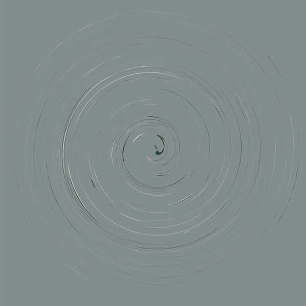 Cremefleck, Abstrich abstrakte Spiraldesign-Element. Wirbel, Wirbel. Volute, Helix, Cochlea-Illustration - Vektor, Bild