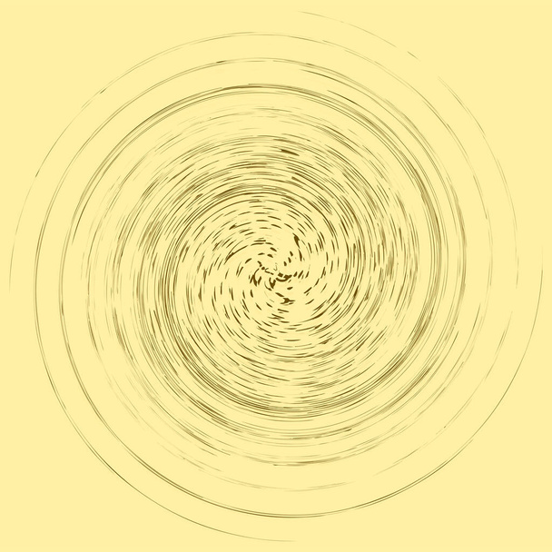 単環同心円状の環です。渦巻渦巻渦巻渦巻。抽象的な円や放射状のループの形や - ベクター画像