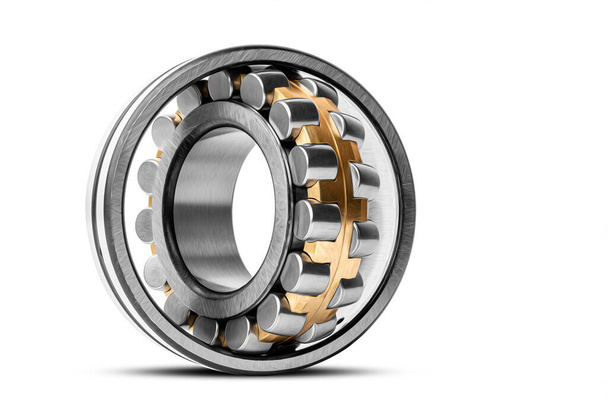 Roller bearing on white background isolated.  Part of the car - Photo, Image
