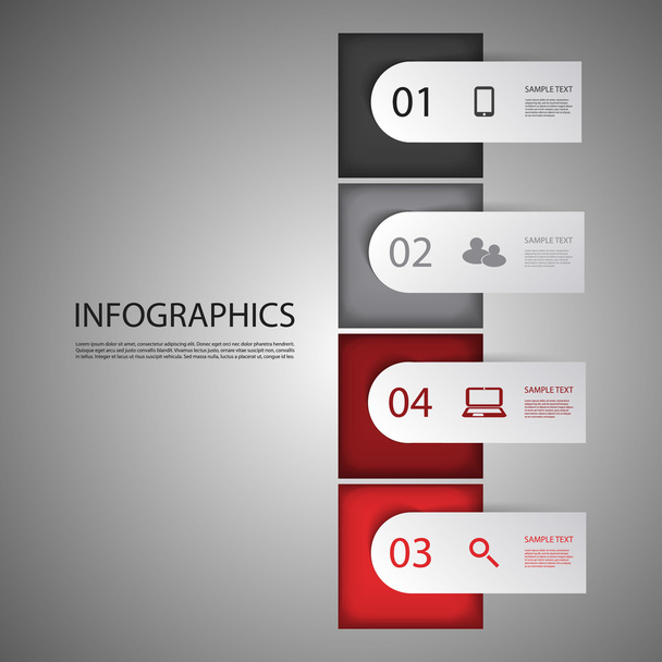 Infographic Design - Vetor, Imagem