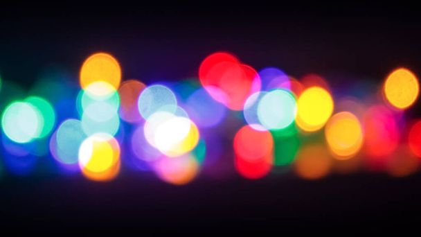 Blur luzes objeto de lâmpadas LED coloridas
. - Foto, Imagem