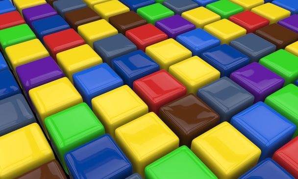 Красочные кубики
 - Фото, изображение