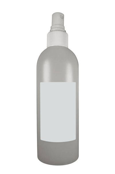 Bottle of antiseptic isolated on white background. Clipping Path included. - Foto, Imagem