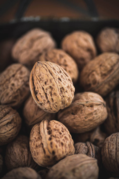 Close-up of walnuts - Фото, зображення