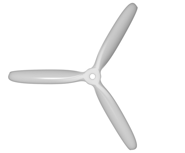 Three blades propeller - Fotoğraf, Görsel