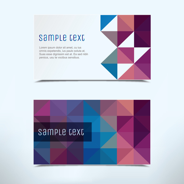 Business card abstract background. - Vektor, kép