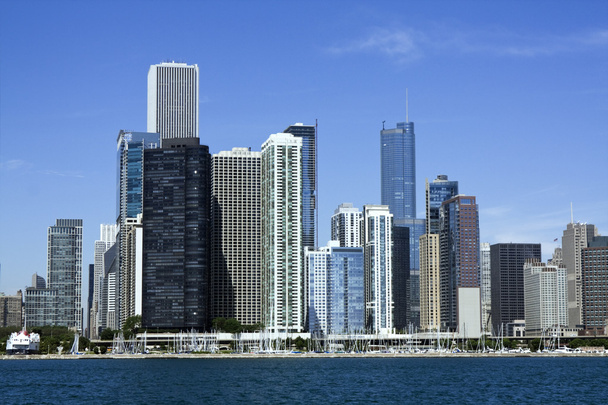Чикаго из озера Мичиган
 - Фото, изображение