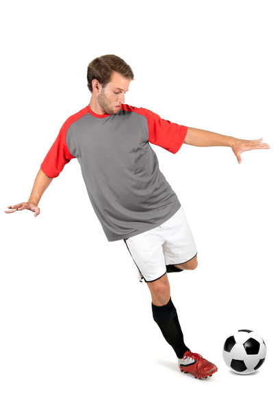 Football player - Foto, afbeelding