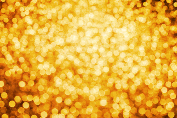 fundo abstrato com luzes bokeh douradas - Foto, Imagem