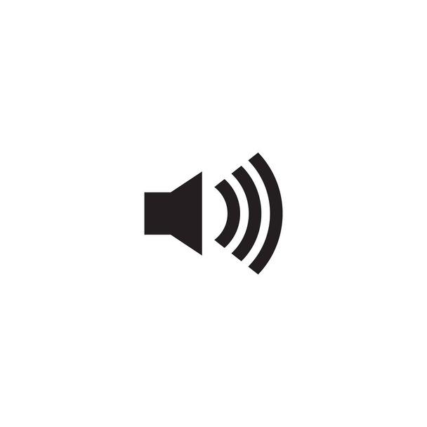 Megaphone speaker icon logo design vector template - Vector, Image