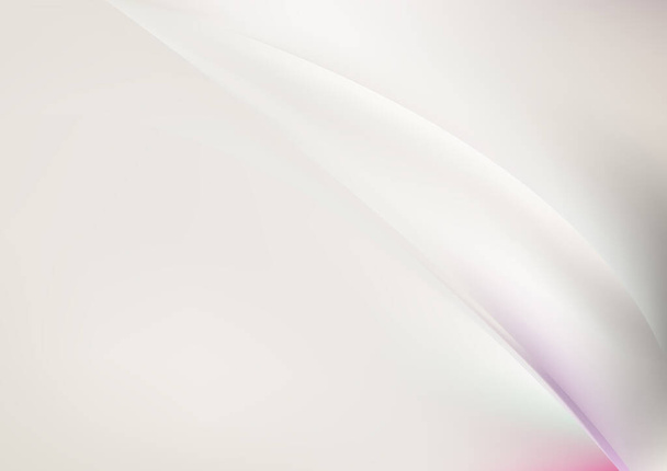 Fehér vonal Dinamikus háttér Vektor Illusztráció Design Gyönyörű elegáns sablon grafika kép - Vektor, kép