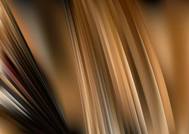 Фрактальный фон из коричневого дерева Векторная иллюстрация Дизайн Красивый элегантный шаблон графическое изображение
 - Вектор,изображение