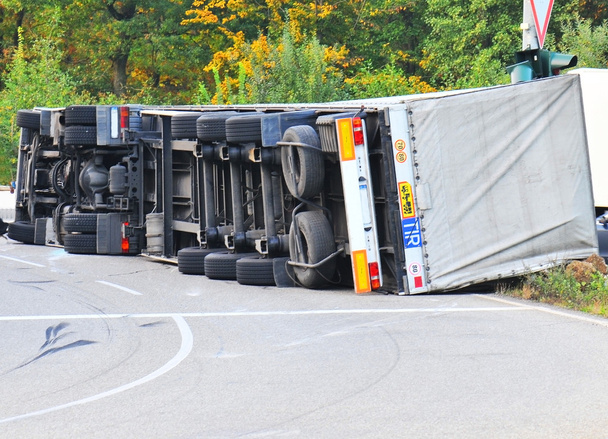 Accidente de camión - Foto, imagen