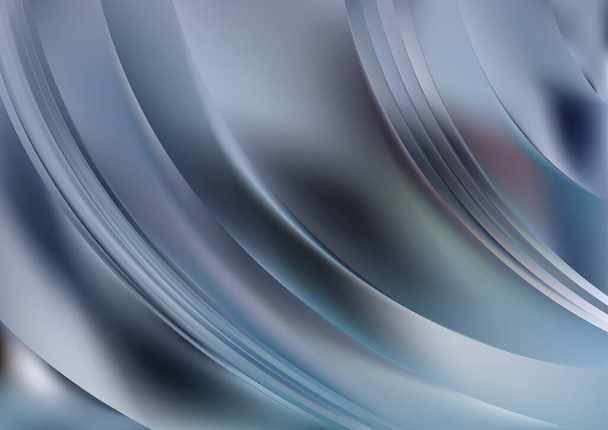 Kék vonal Dinamikus háttér Vektor Illusztráció Design Gyönyörű elegáns sablon grafika kép - Vektor, kép